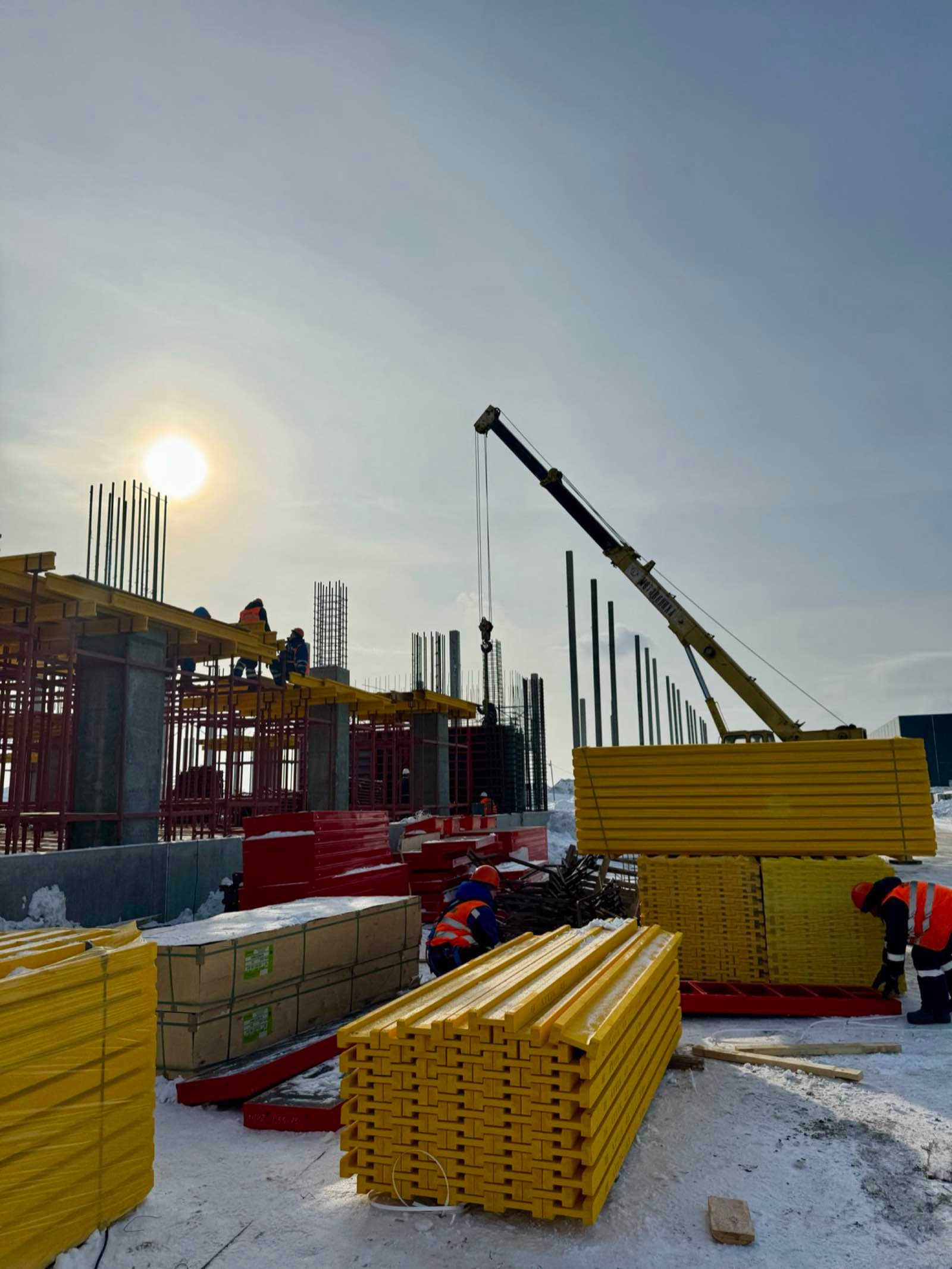 Монолитный каркас здания — объект ВЕР СТРОЙ