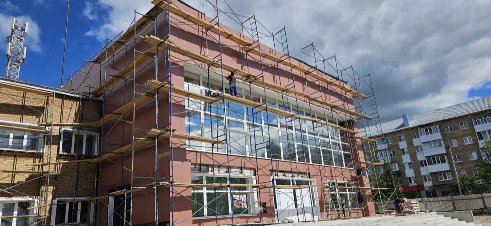 Фасад ЛУКОЙЛ Одесс